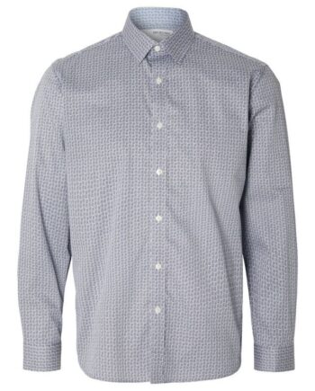 Slhregsoho-aop Mix Shirt Ls
