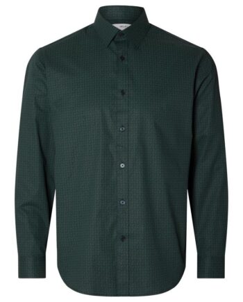Slhregsoho-aop Mix Shirt Ls