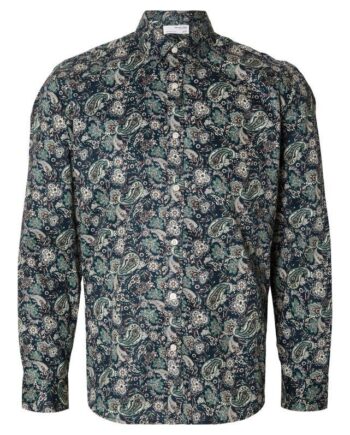 Slhregsoho-aop Mix Shirt Ls