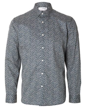 Slhregsoho-aop Mix Shirt Ls