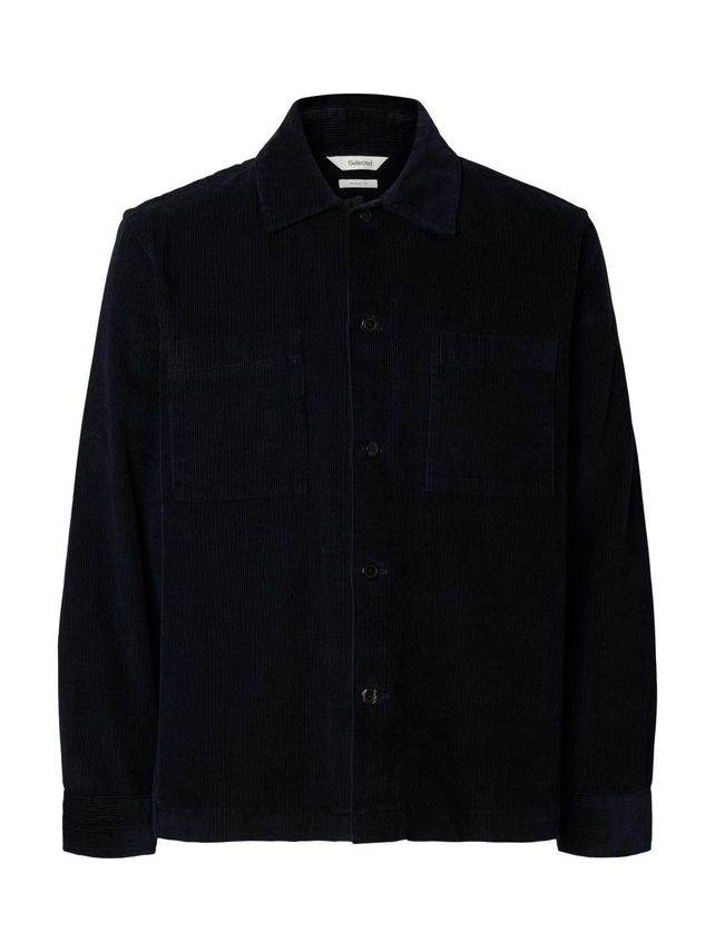 Slhregtate Cord Overshirt