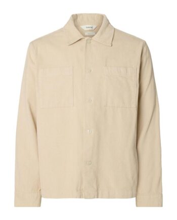 Slhregtate Cord Overshirt