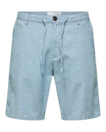 Slhregular-brody Linen Shorts Noos