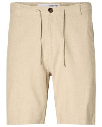 Slhregular-brody Linen Shorts Noos