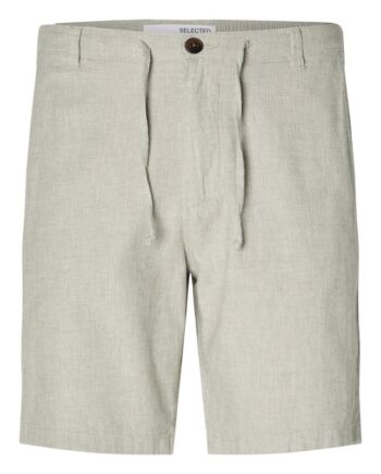 Slhregular-brody Linen Shorts Noos