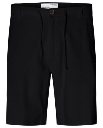 Slhregular-brody Linen Shorts Noos