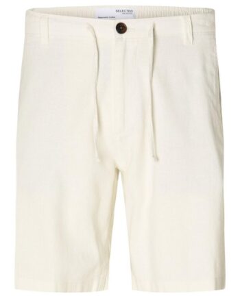 Slhregular-brody Linen Shorts Noos