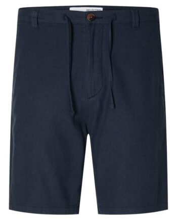 Slhregular-brody Linen Shorts Noos