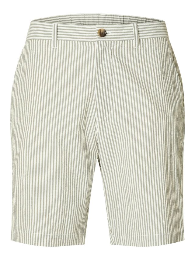 Slhregular-karl Seersucker Shorts