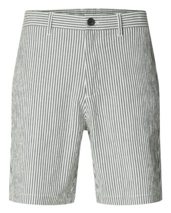 Slhregular-karl Seersucker Shorts