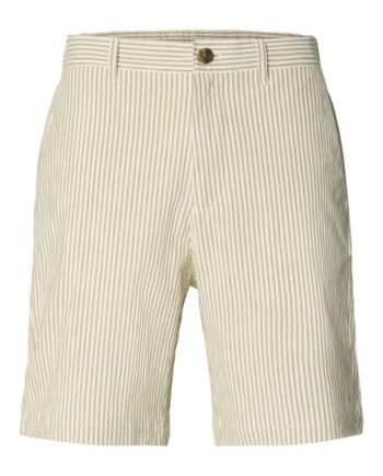 Slhregular-karl Seersucker Shorts