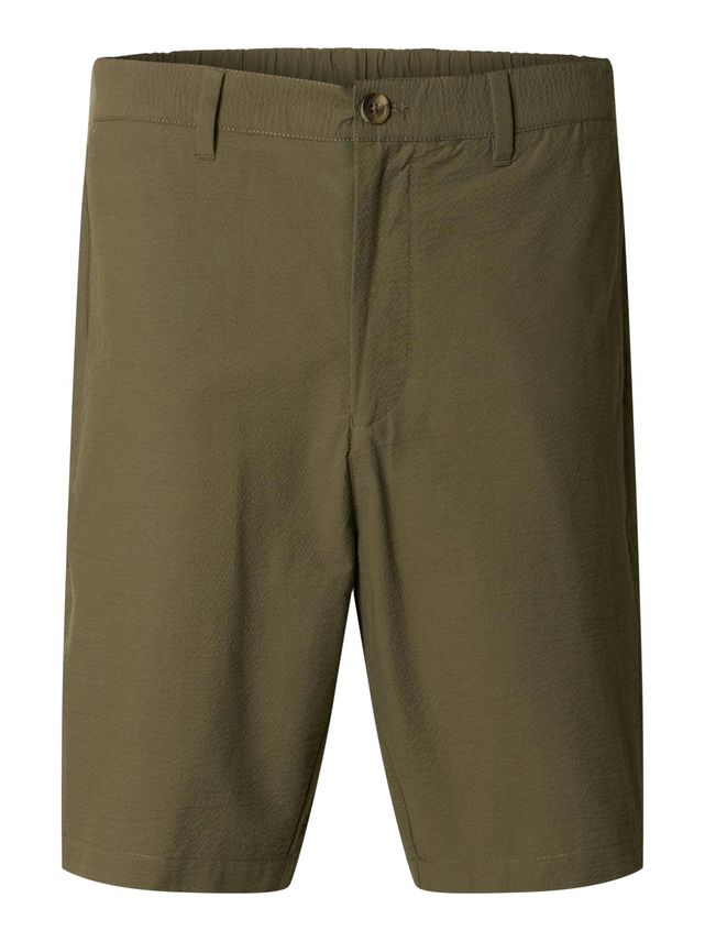 Slhregular-karl Seersucker Shorts