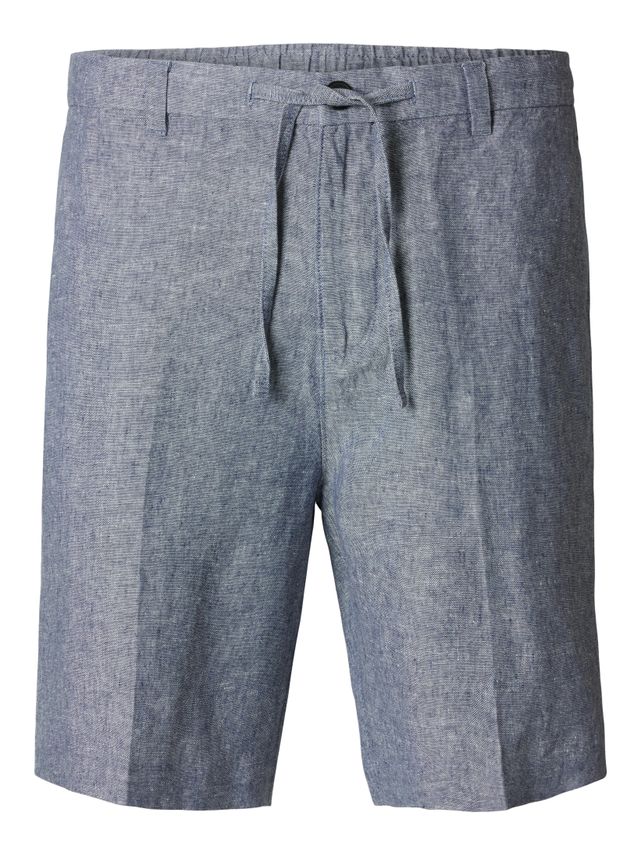 Slhregular-leroy Linen Bld Shorts