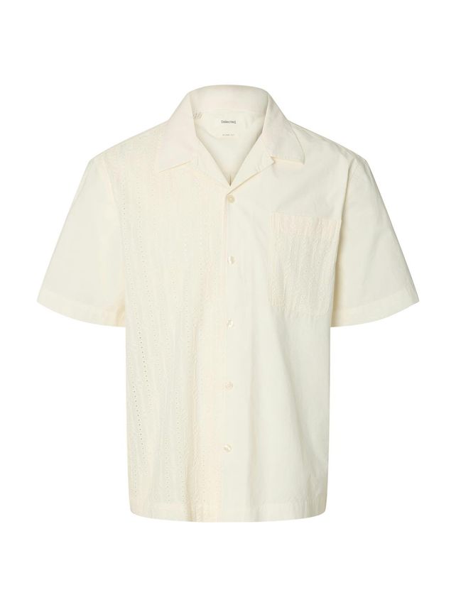 Slhrelax-jax Shirt Ss Broderie