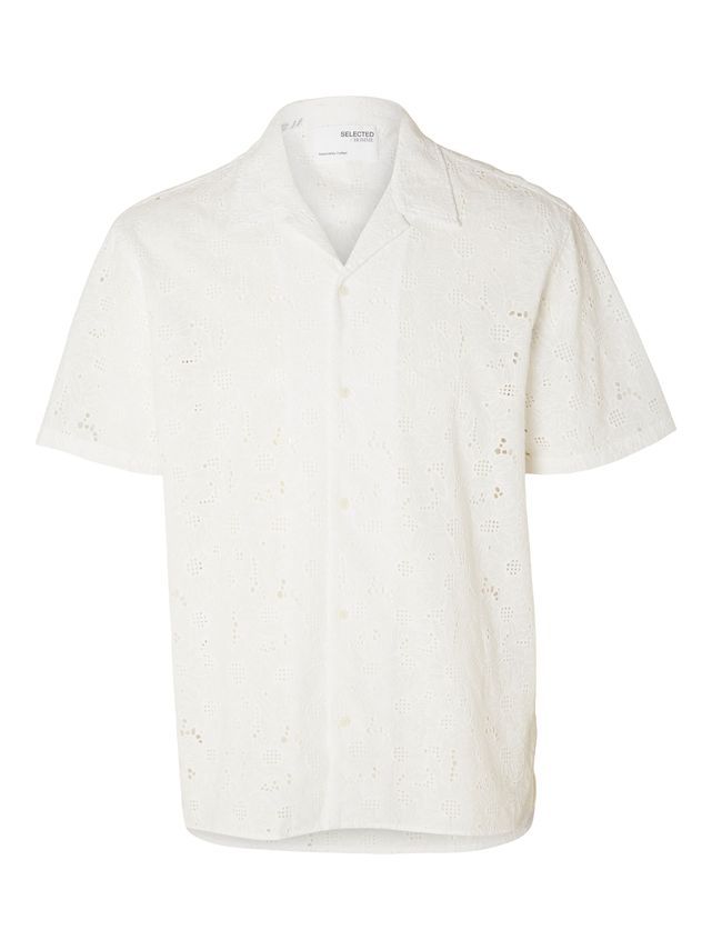 Slhrelax-jax Shirt Ss Broderie