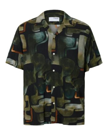 Slhrelax-vero Shirt Ss Aop