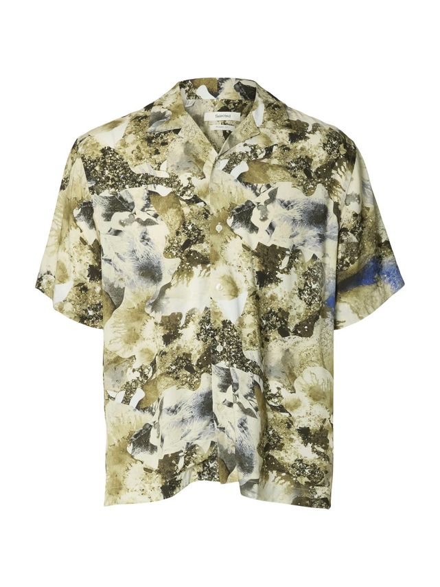 Slhrelax-vero Shirt Ss Aop