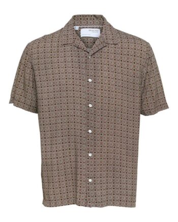 Slhrelax-vero Shirt Ss Aop