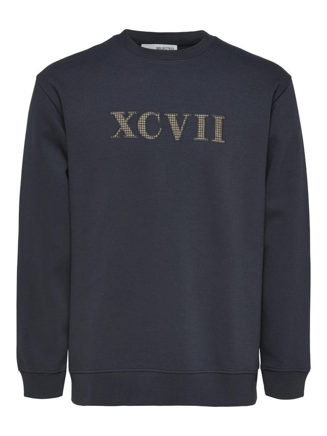 Slhrelaxcallum Emb Crew Neck Sweat