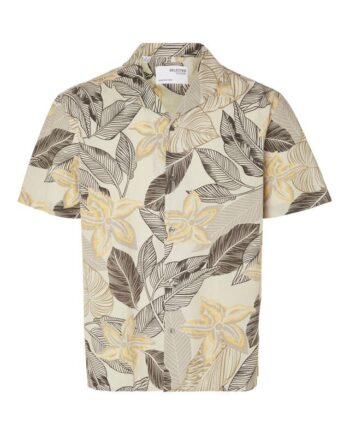 Slhrelaxnew-linen Shirt Ss Resort