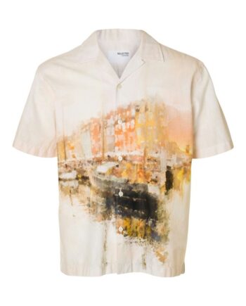 Slhrlxcarl Aop Ss Shirt