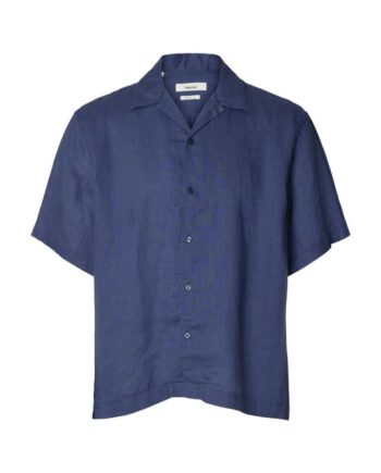 Slhrlxkylian Linen Ss Shirt Resort