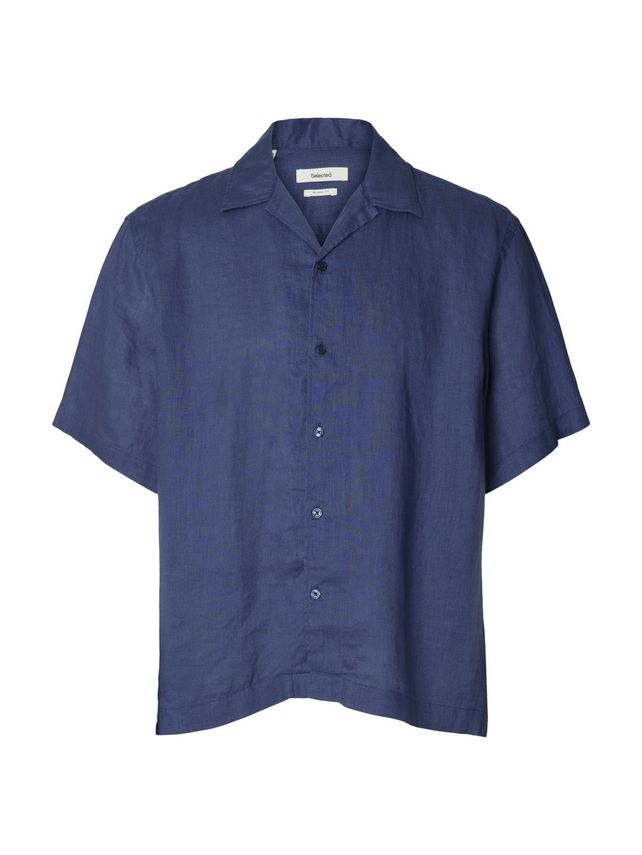 Slhrlxkylian Linen Ss Shirt Resort