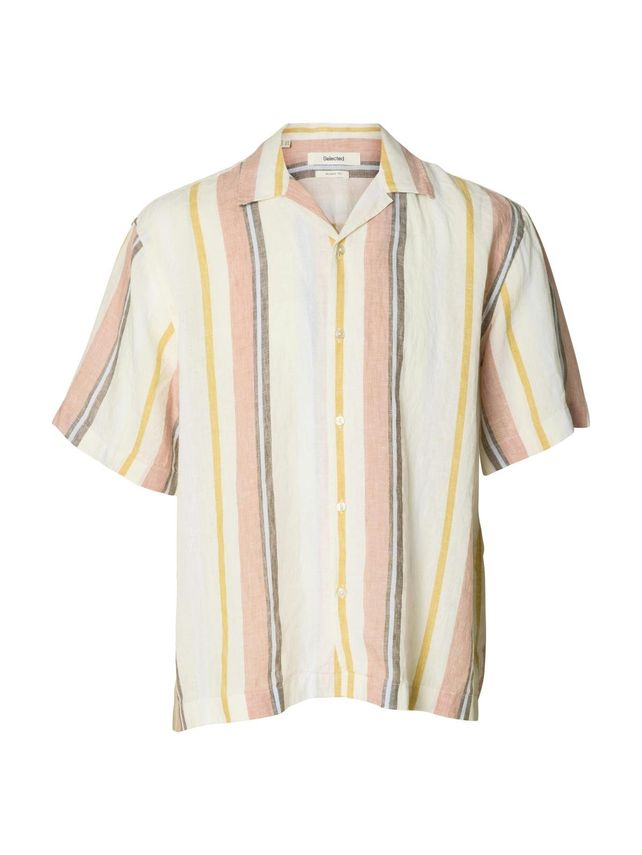 Slhrlxkylian Linen Ss Shirt Resort