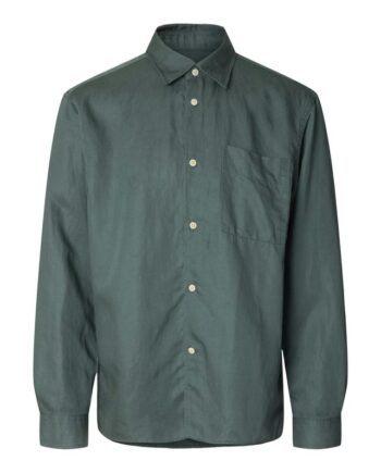 Slhrlxmika Tencel Blend Ls Shirt