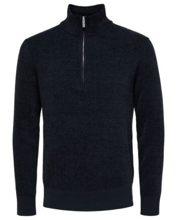 Slhrodney Ls High Neck Half Zip