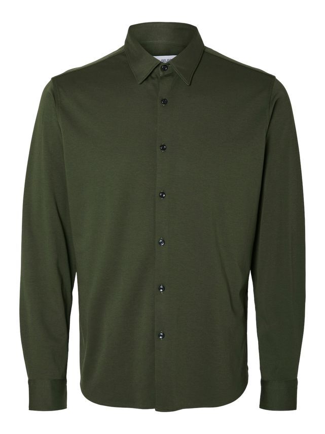 Slhslim-jersey Shirt Ls Noos
