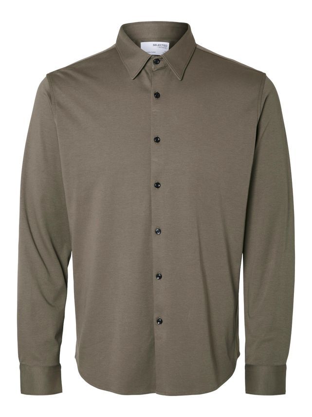 Slhslim-jersey Shirt Ls Noos