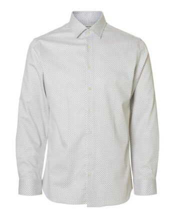 Slhslim-performance Shirt Ls Aop No