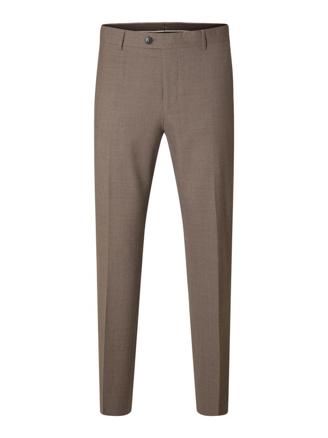 Slhslim-theo Wool Blend Trs Flex No