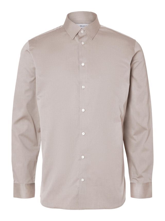 Slhslimethan Shirt Ls Classic   Noo
