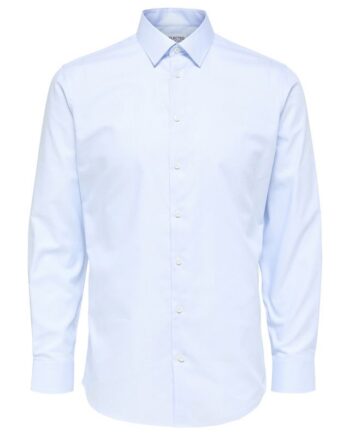 Slhslimethan Shirt Ls Classic   Noo