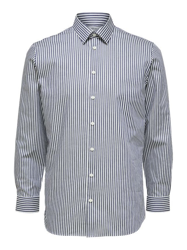 Slhslimethan Shirt Ls Classic   Noo