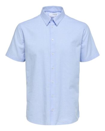 Slhslimnew-linen Shirt Ss Classic