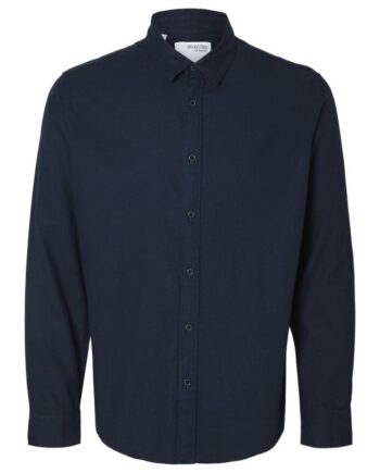 Slhslimowen-flannel Shirt Ls Noos