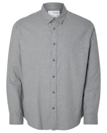 Slhslimowen-flannel Shirt Ls Noos