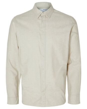 Slhslimowen-flannel Shirt Ls Noos