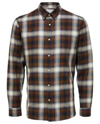 Slhslimrobin Shirt Ls   Camp