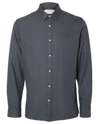 Slhslimrobin Shirt Ls   Camp