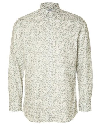 Slhslimsoho-ethan-aop Shirt Ls   No