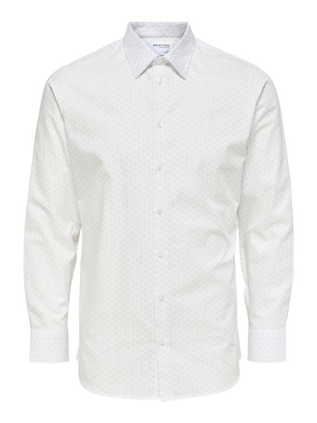Slhslimsoho-ethan-aop Shirt Ls   No
