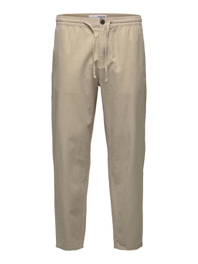 Slhslimtapered-newton Linen Pants