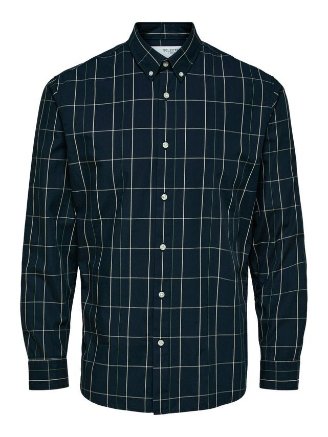 Slhslimtheo Shirt Ls Noos