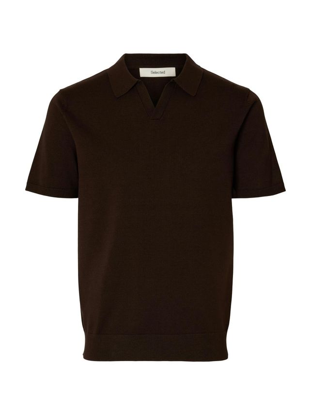 Slhteller Ss Knit Polo Noos