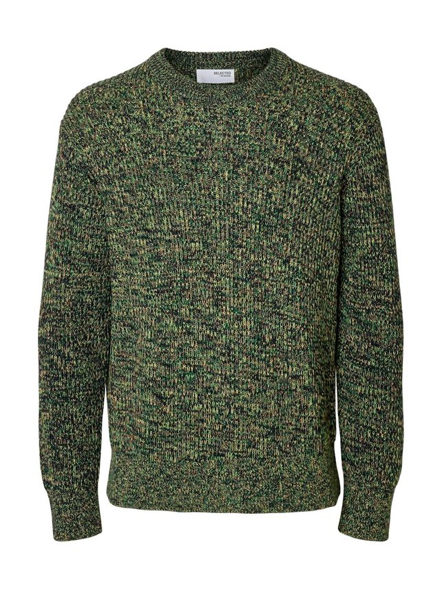 Slhtilum Ls Knit Relaxed Crew Neck