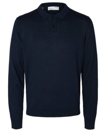 Slhtown Merino Coolmax Knit Polo No